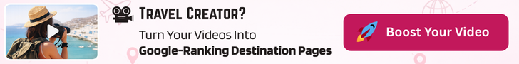 Travel Creators – Turn Your Videos Into Google-Ranking Destination Pages With WanderBoost Travel Creators – Turn Your Videos Into Google-Ranking Destination Pages With WanderBoost